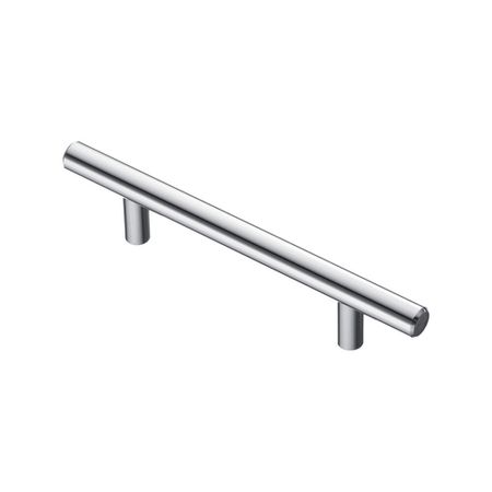 Ручка-рейлинг мебельная Kerron Metallic d10 мм металлическая хром (R-3010-96)