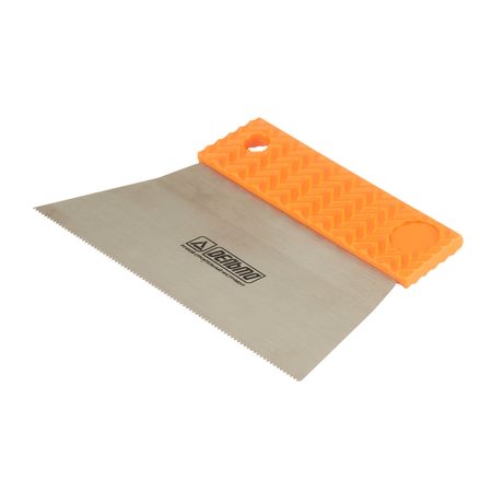 Шпатель для клея зубчатый Дельта 180 мм А1 нержавеющая сталь с эргономичной ручкой (10800-А1) powge дуги зубы htd 3 м 5 м 8 м синхронный ремень резиновый индивидуальный производство все виды htd3m htd5m htd8m зубчатый шкив