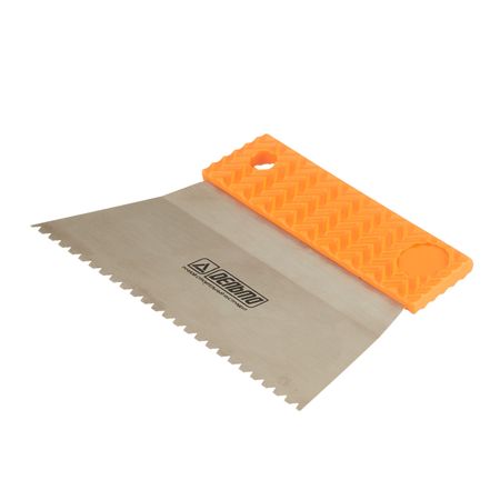 Шпатель для клея зубчатый Дельта 180 мм В3 нержавеющая сталь с эргономичной ручкой (10800-В3) powge дуги зубы htd 3 м 5 м 8 м синхронный ремень резиновый индивидуальный производство все виды htd3m htd5m htd8m зубчатый шкив