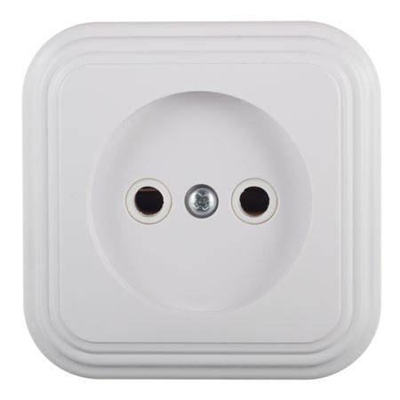 Розетка Svet накладная белая (0215-00011)