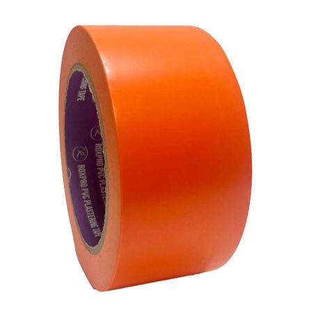 Лента малярная RoxelPro для защиты дверей и окон оранжевая 50 мм 33 м (314105)