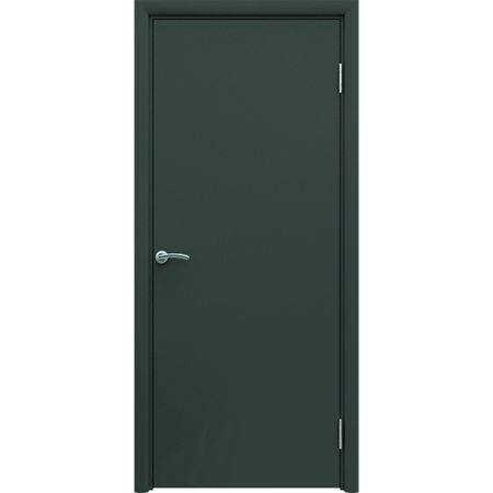 Дверь межкомнатная AquaDoor 700х2000 мм влагостойкая ПВХ графит глухая