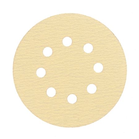 Диск шлифовальный КМ Gold d125 мм P100 на липучку бумажная основа (5 шт.)