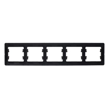 Рамка Systeme Electric Glossa пятиместная шоколад (GSL000805)