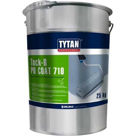 Мастика гидроизоляционная полиуретановая Tytan Professional TACK-R PU COAT 710 25 кг серая