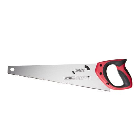 Ножовка по дереву Hesler 450 мм 7 зуб/дюйм крупный зуб псалтирь крупный шрифт