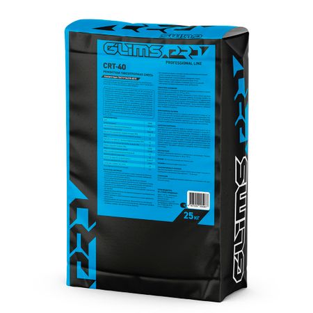 Ремсостав Glims Pro CRT-40 тиксотропный 25 кг