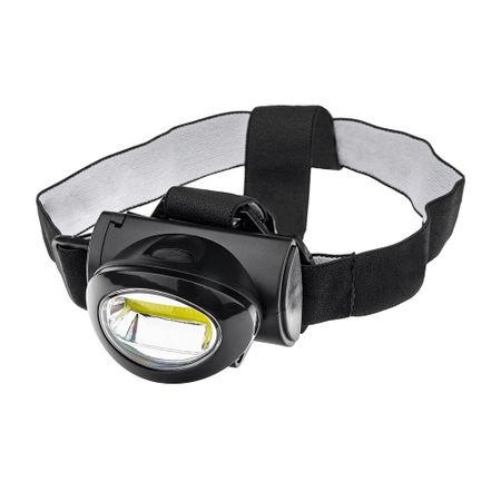 Фонарь налобный Ritter светодиодный 1 LED 5 Вт на батарейках AAA пластик 3 режима (29089 6)