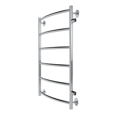 Полотенцесушитель водяной Indigo Arc 700х300 мм лесенка с боковым подключением 500 мм хром