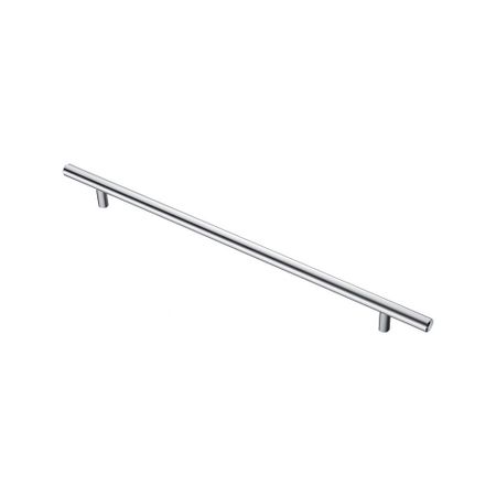 Ручка-рейлинг мебельная Kerron Metallic d10 мм металлическая хром (R-3010-288)