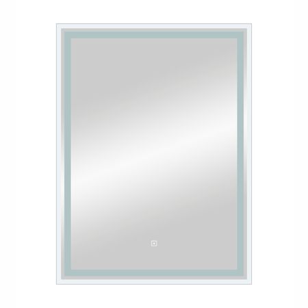 Зеркало с подсветкой прямоугольное 60х80 см с сенсорным включением Continent Evora (ЗЛП2406) саньшао танцзя боевой континент том 1 перерождение ученика douluo dalu combat continent маньхуа