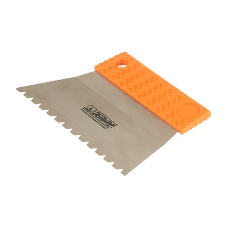 Шпатель для клея зубчатый Дельта 180 мм В11 нержавеющая сталь с эргономичной ручкой (10800-В11) powge дуги зубы htd 3 м 5 м 8 м синхронный ремень резиновый индивидуальный производство все виды htd3m htd5m htd8m зубчатый шкив