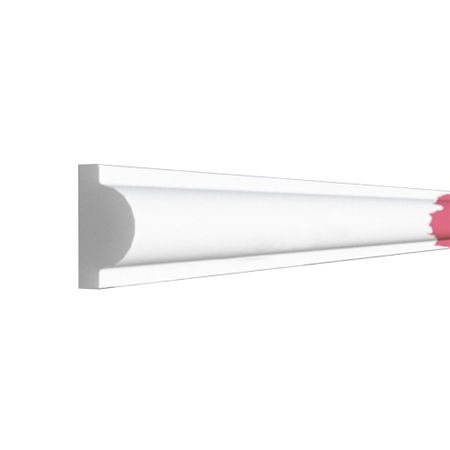 Молдинг из экополимера ударопрочный 15х8х2000 мм под покраску Solid 2 UHD белый аркадий борисович скопенков объемлемая однородность