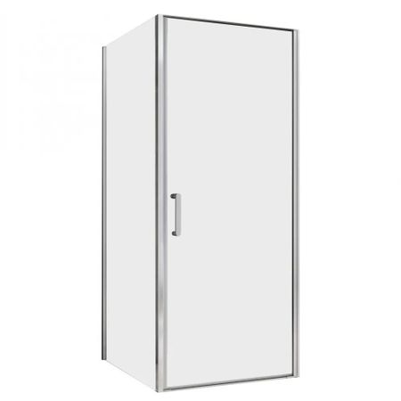 Душевой уголок Abber Sonnenstrand хром 90х75х195 см прямоугольник стекло прозрачное 6 мм (AG04090-S75)