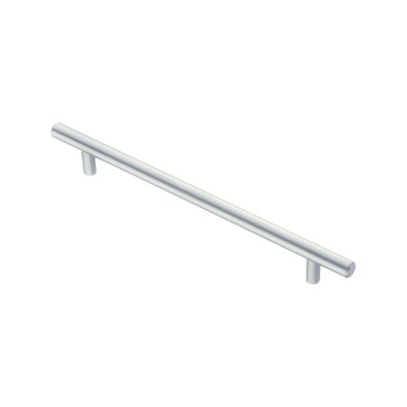 Ручка-рейлинг мебельная Kerron Metallic d10 мм металлическая матовый хром (R-3010-192 SC)