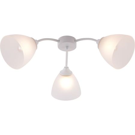 Люстра потолочная Schaffner Abierto E27 180 Вт 15 кв.м (4425-3 WH)