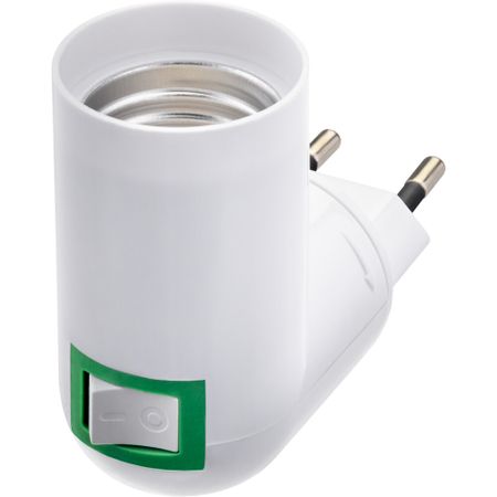 Переходник розеточный для ламп Е27 Duwi IP20 угловой (24639 8)