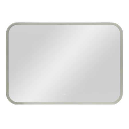 Зеркало с подсветкой прямоугольное 100х70 см с сенсорным включением Continent Valongo (ЗЛП2395)