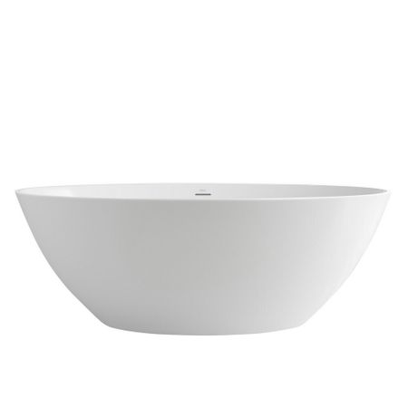 Ванна акриловая Abber 165х90 см отдельностоящая с ножками (AB9249-1.6)