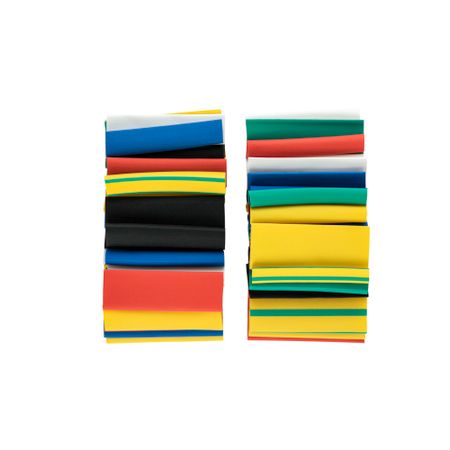 Трубка термоусадочная Duwi ТУТ 4/2-10/5 мм 100 мм 6 цветов (55 шт.)