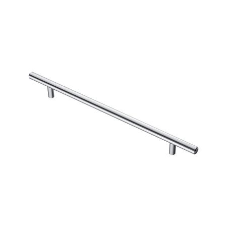 Ручка-рейлинг мебельная Kerron Metallic d10 мм металлическая хром (R-3010-224)