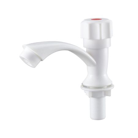 Кран для холодной воды для кухни РМС белый одновентильный (PL3-269F)