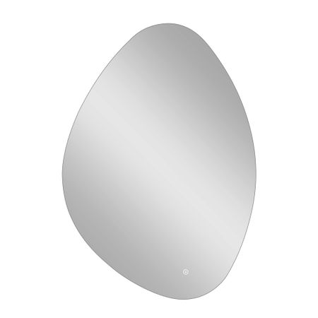 Зеркало с подсветкой фигурное 70х100 см с сенсорным включением Continent Averio (ЗЛП2378) зеркало defesto led 32w нейтральный свет glow 70х100 см