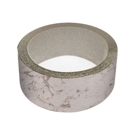 Лента кромочная для столешницы 44х3050 мм мрамор миланский пластик с клеем Кедр