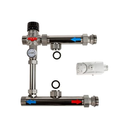 Насосно-смесительный узел Ридан FHM-CR для теплого пола без насоса (088U0090R)