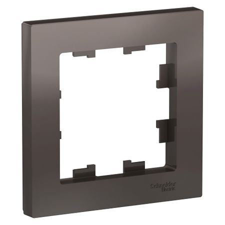 Рамка Systeme Electric AtlasDesign одноместная мокко (ATN000601)