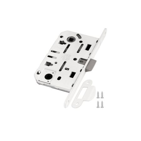 Замок врезной AGB Mediana для межкомнатной двери под фиксатор белый полёт справочник 2 класс для начальных классов школ с нерусским языком обучения в казахстане