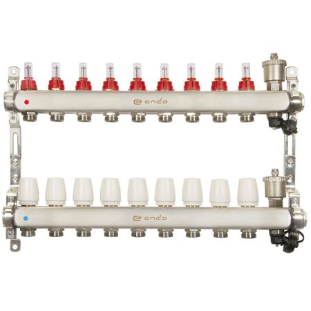 Коллекторная группа с расходомерами Ondo 1 ВР(г) х 9 выходов 3/4 НР(ш) ЕК х 1 ВР(г) формирование математических представлений у   подготовительная группа 6 7 лет комплект из 12 карт