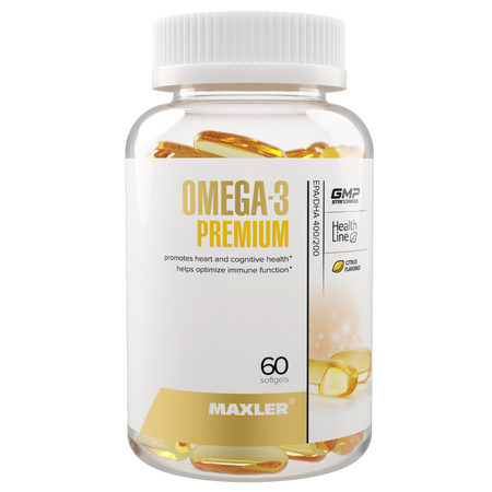Омега 3 Премиум (ЭПК/ДГК 400/200 ), 60 гелевых капсул
