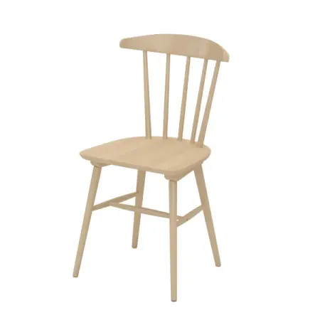 Обеденный стул Экомебель Скандинавия 51.5x40x43 см каркас дерево материал спинки дерево цвет натуральный