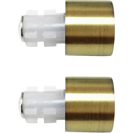 Наконечник заглушка металл цвет золото антик d2 см 2 шт.