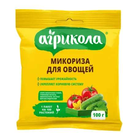 Стимулятор корнеобразования Агрикола Микориза для овощей 100 г