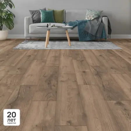 Ламинат KREAFORTA Дуб Мегри 33 класс толщина 8 мм с фаской 2.109 м²