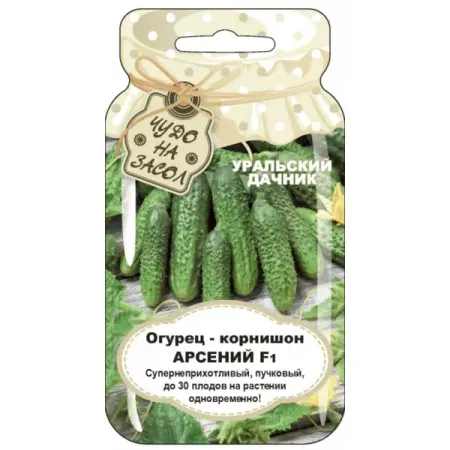 Семена овощей Уральский дачник огурец Арсений корнишон F1 10 шт.