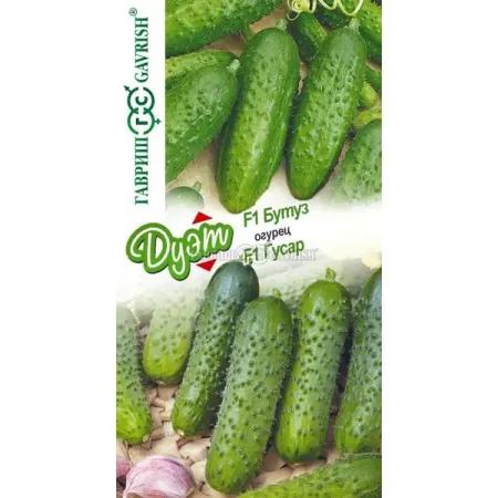 Семена овощей Гавриш огурец Бутуз и Гусар 20 шт.