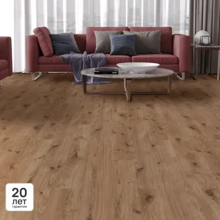 Ламинат KREAFORTA Двиница 33 класс толщина 8 мм 2.109 м² ламинат quick step classic 32кл 8мм дуб теплый натуральный премиум ф4 1200х190мм 1 596м2