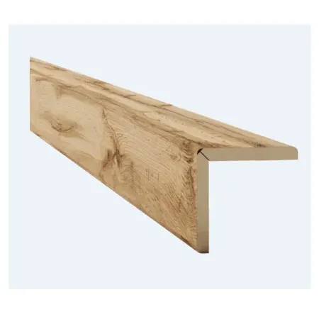 Универсальный угол МДФ 24x24x2700 мм пекан