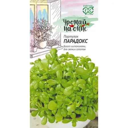 Семена овощей Гавриш Урожай на окне портулак Парадокс