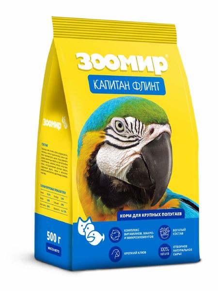 Корм ЗООМИР Корм для крупных попугаев 