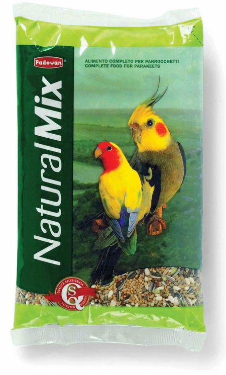 Корм Padovan Для средних попугаев (Naturalmix Parrocchetti) 850 гр (850 г)