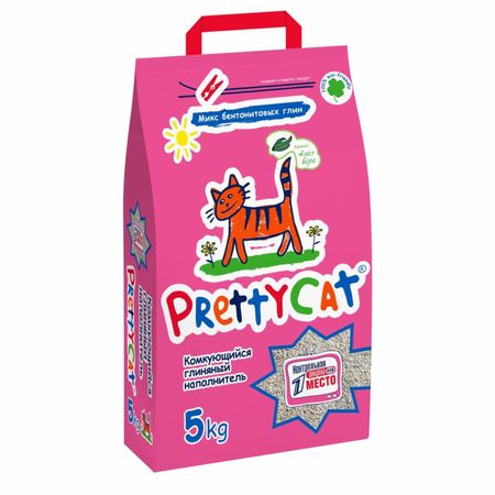 Наполнители PrettyCat Комкующийся наполнитель Алоэ (20 кг)
