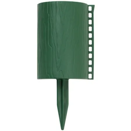 Бордюр садовый декоративный «Пеньки» 15x160 см цвет хаки фетровая гирлянда happy birthday хаки коричневые флажки 100 дней