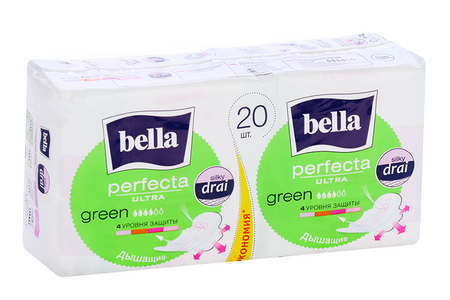 Прокладки Bella Perfecta Ultra Green, 20 шт