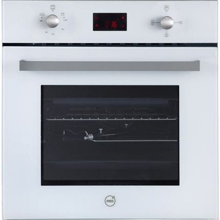 Духовой шкаф газовый встраиваемый MBS DG-602WH 594 мм белый