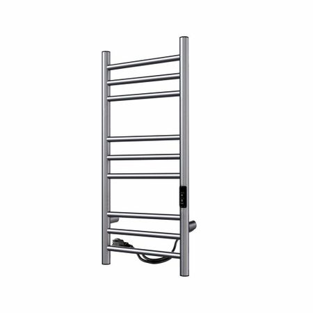 Полотенцесушитель электрический Indigo Line Trinity 700х332 мм 100 Вт с терморегулятором графит металлик