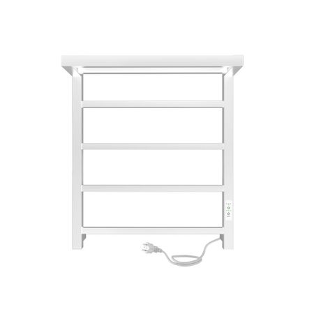 Полотенцесушитель электрический Indigo Forma с полкой 600х530 мм 105 Вт с терморегулятором белый jcd 80 вт электрический паяльник 220в с регулировкой температуры